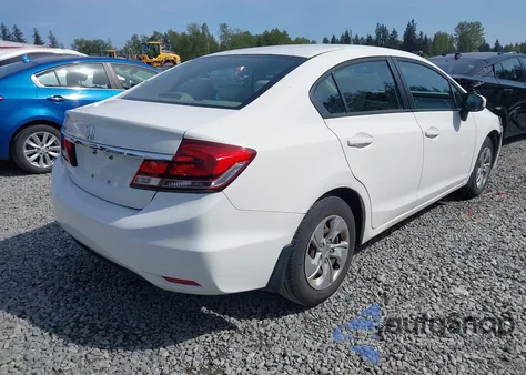 2014 Honda Civic Lx из США, поврежденный, VIN 2HGFB2F5XEH547283